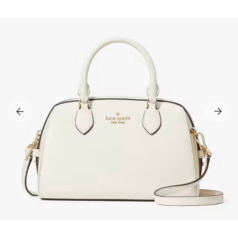 Kate spade MADISON SMALL DOLLY DUFFLE CROSSBODY BAG: Meringue NEW retail $349